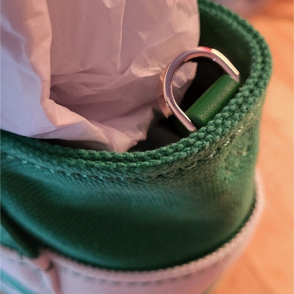 Kate Spade Jett Beach Time Stripe Small Tote in Green Bean - Picture 7 of 12